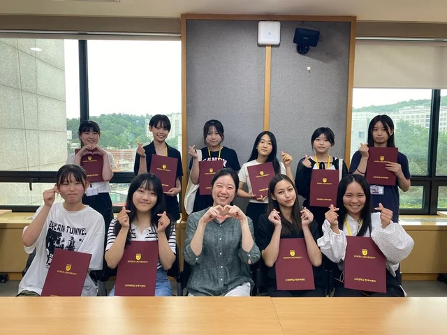 韓国語を学んだ仲間と