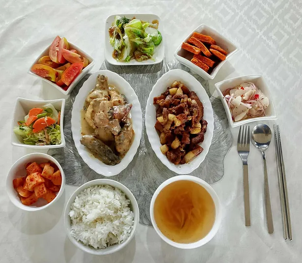 昼食の一例