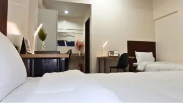 A&J Eco Campus Deluxe Twin Room（別角度）