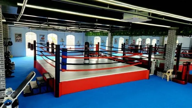 SMEAG Global School（Tarlac） ボクシングエリア