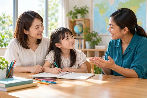 親子留学のイメージ