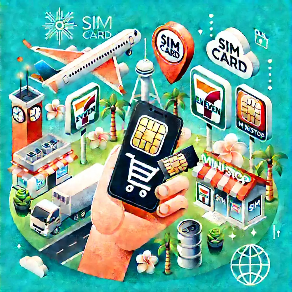 フィリピンで使えるおすすめのSIMカードガイド|3. SIMカードの購入方法と設定方法