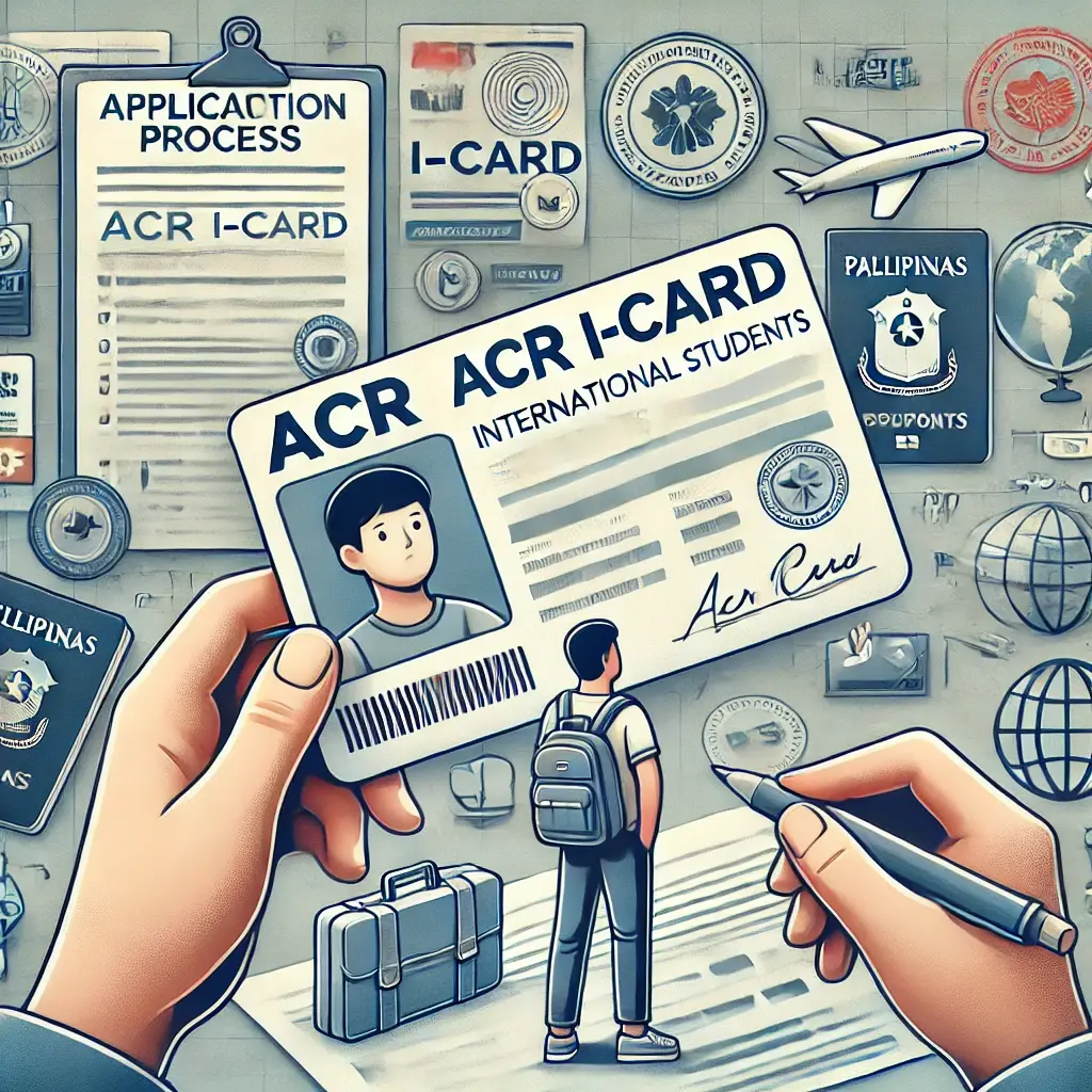フィリピン留学生のためのACR I-Card 申請手続きと重|ACR I-Cardとは?