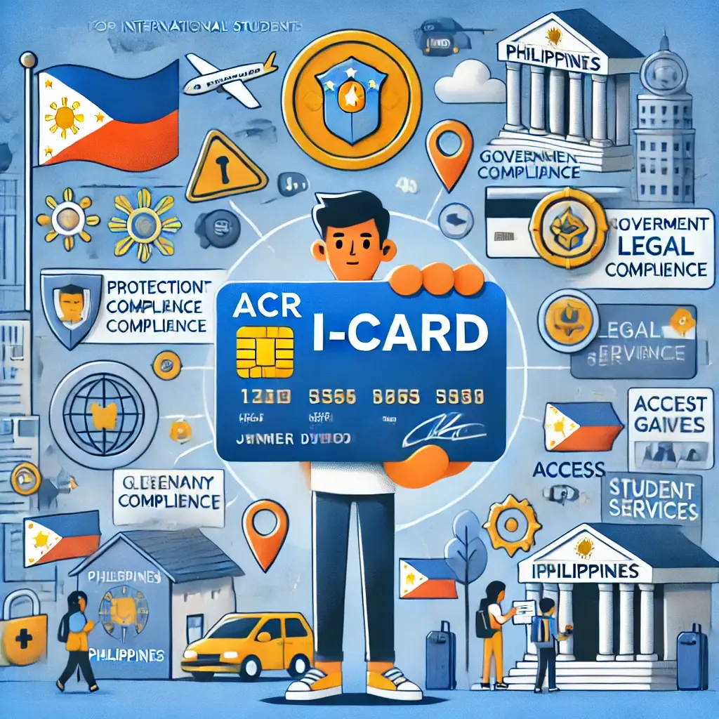 フィリピン留学生のためのACR I-Card 申請手続きと重|費用と発行までの期間