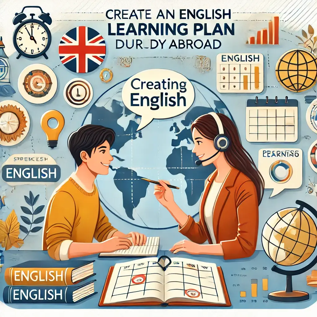 留学中の目標設定と達成のためのガイド|2.1 英語学習の計画