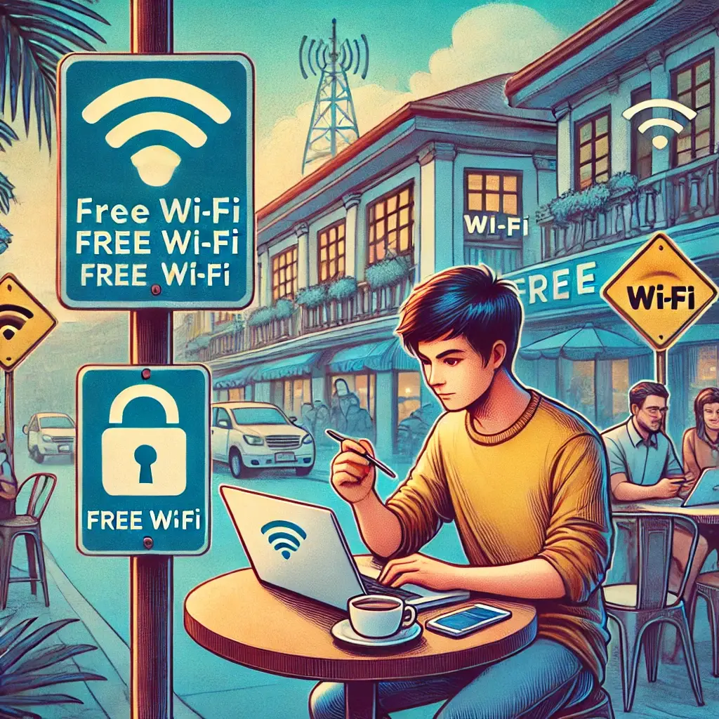 フィリピン留学中のインターネット環境|Wi-FiとSIMの確|4. ホテル・カフェや学校・寮のWi-