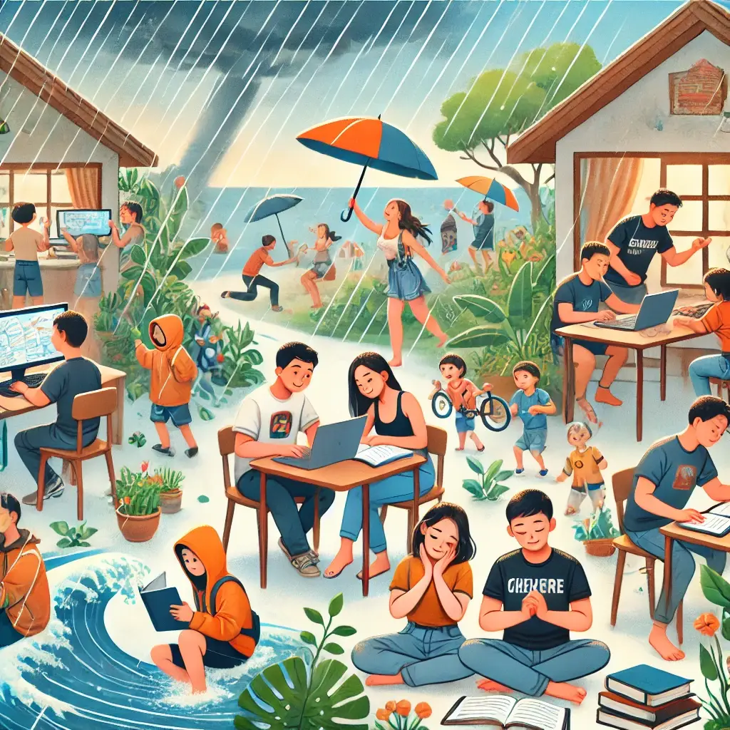 フィリピン留学中の台風対策ガイド|台風シーズン中でも留学生活を充実させるためのヒント