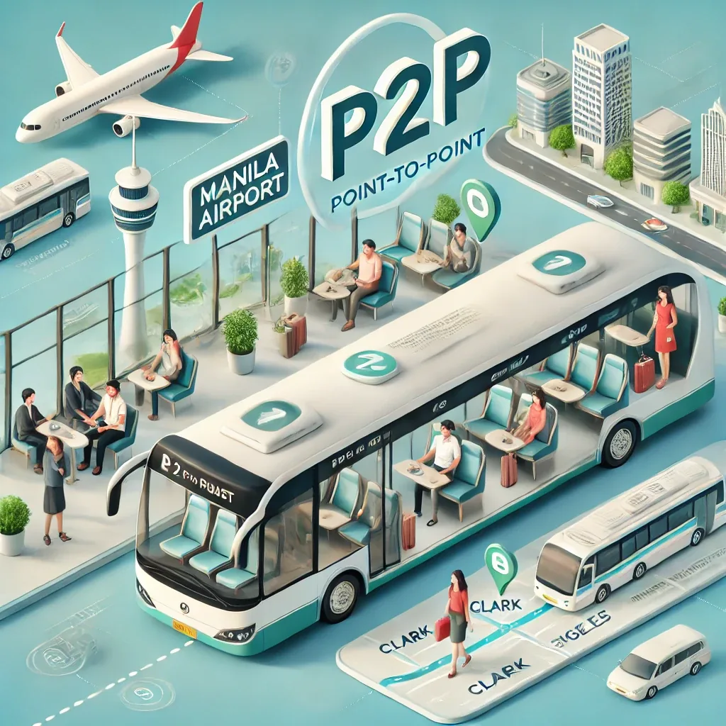 マニラ空港からクラーク(アンヘレス)へのP2Pバス移動ガイド|P2Pバスとは?— フィリピンにおける